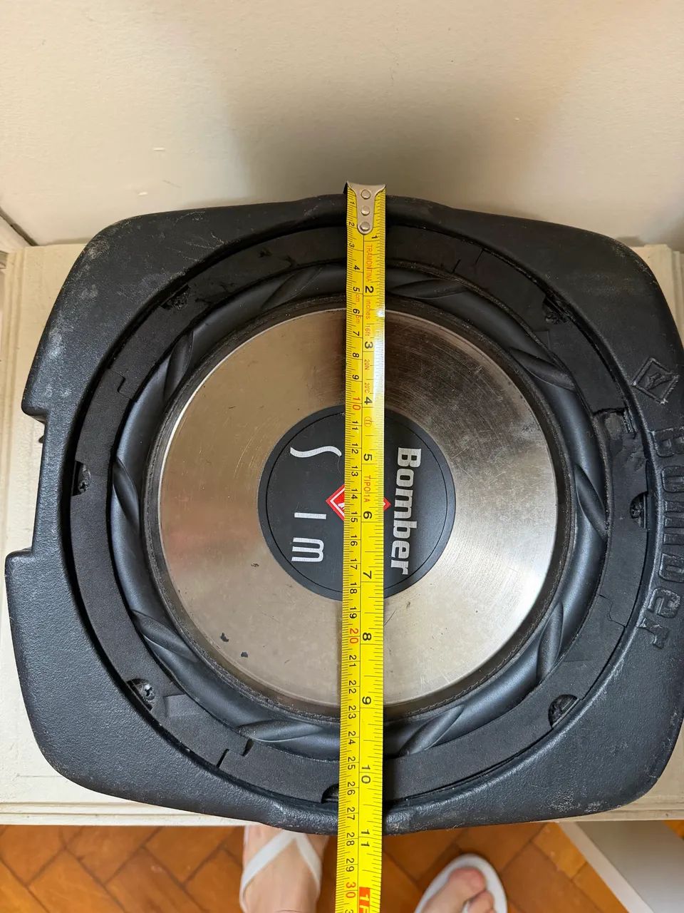 Caixa subwoofer bomber slim 8 polegadas - Foto 4