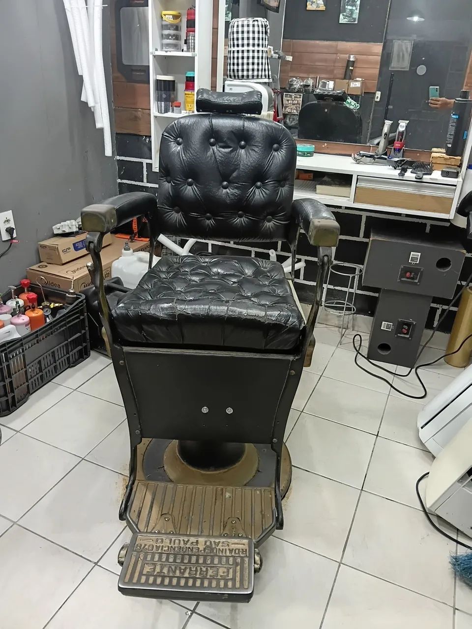 CADEIRA BARBEIRO - Foto 2