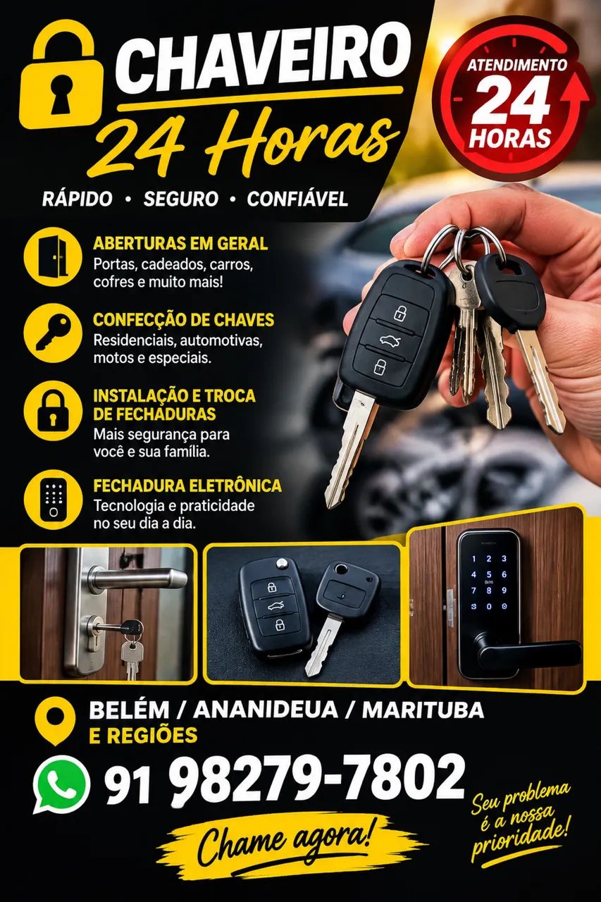 Chaveiro 24Horas 