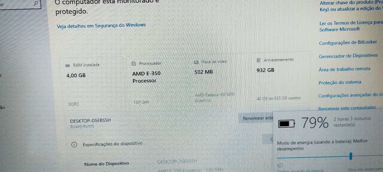 Notebook Samsung RV415 - Foto 4