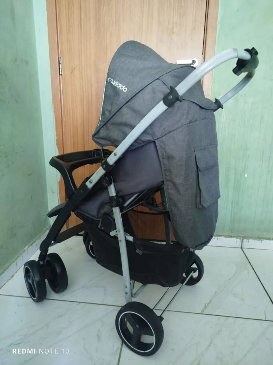Carrinho de bebê marca kiddo semi novo  - Foto 5