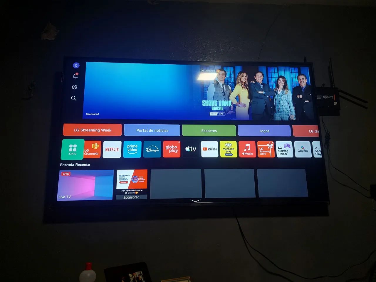 TV LG de 60 polegada - Foto 4