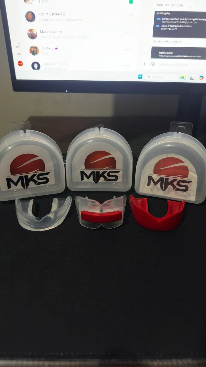 Protetor bucal MKS - Boxe, Muay Thai, Jiu-jítsu 