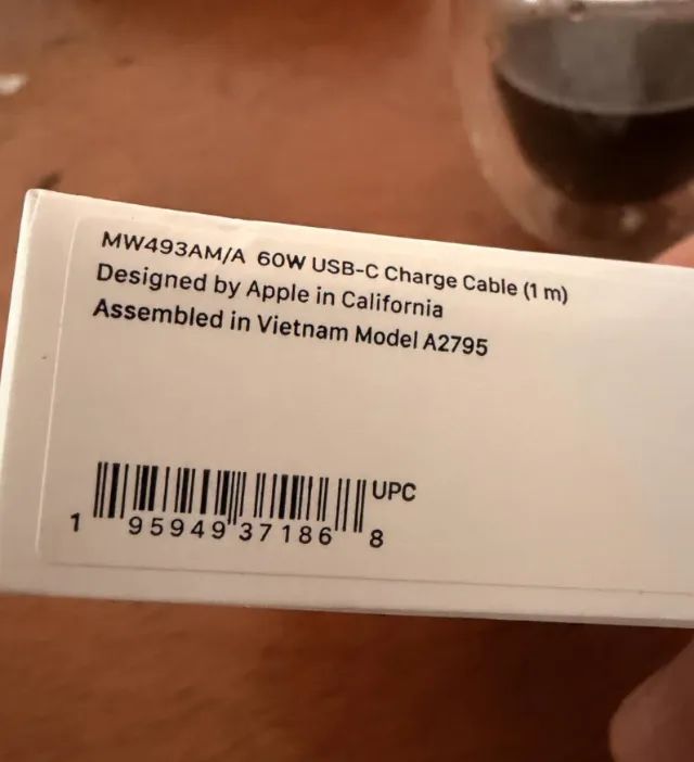 Apple Cabo para recarga de 60W com conector USB-C (1m) - Foto 3