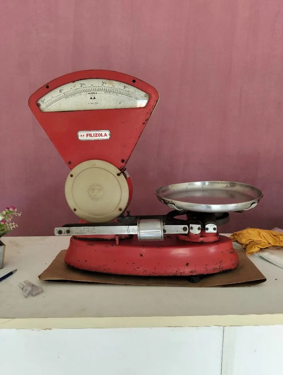 Balança antiga para mutiplas finalidades 15kg - Foto 3