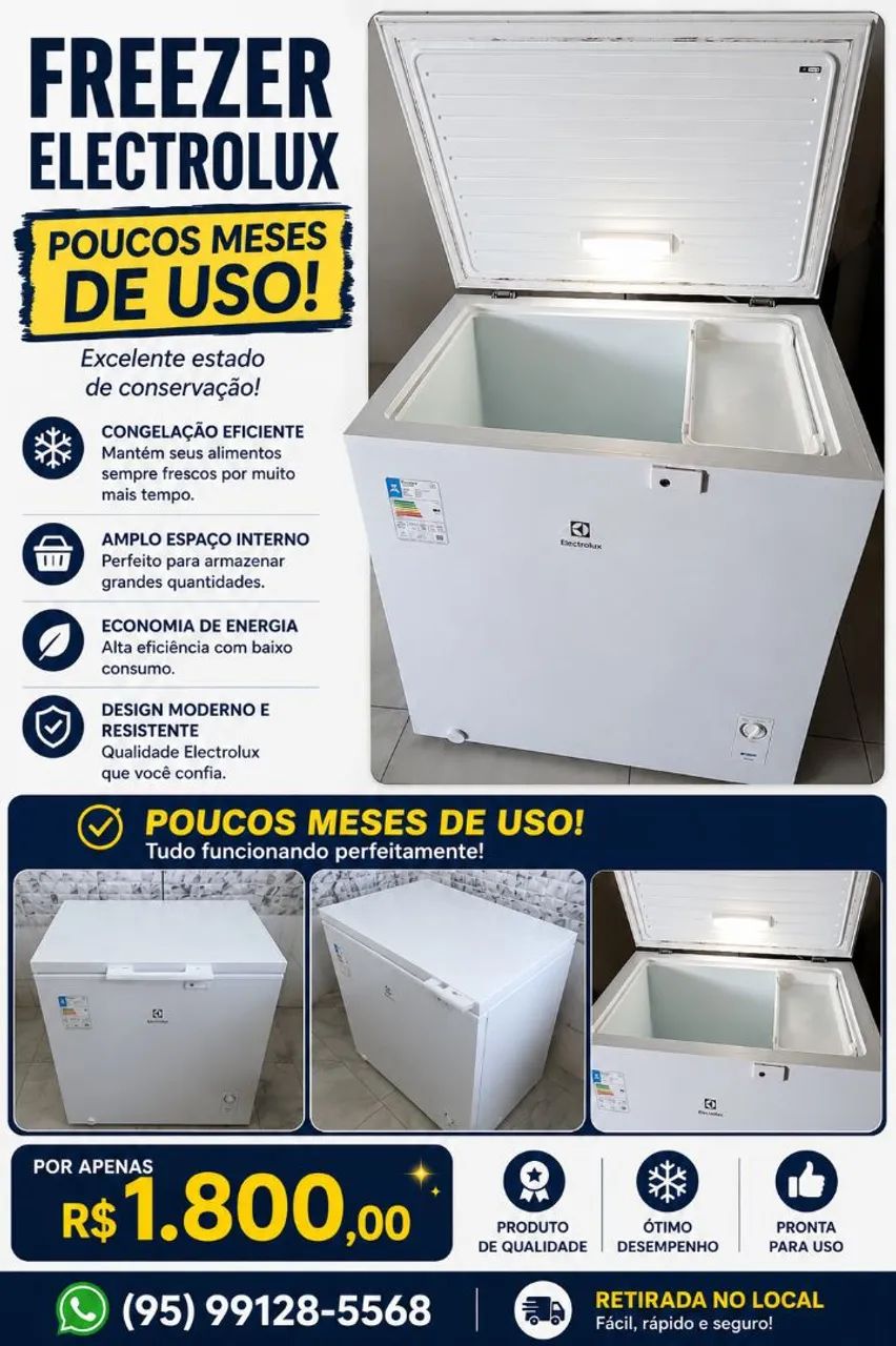 Freezer Eletrolux - Foto 4