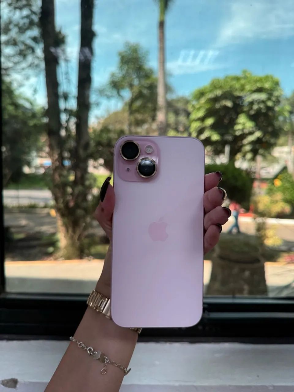 IPhone 15 Rosê 128GB - Foto 2