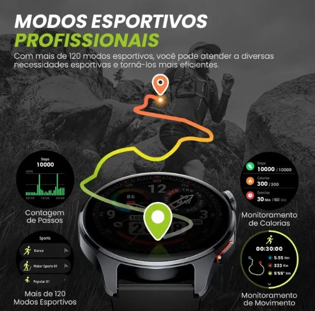 Smartwatch Haylou 4s c/ GPS - Foto 2