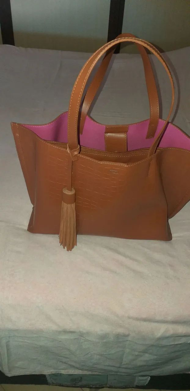 Bolsa de couro legítimo Arezzo 