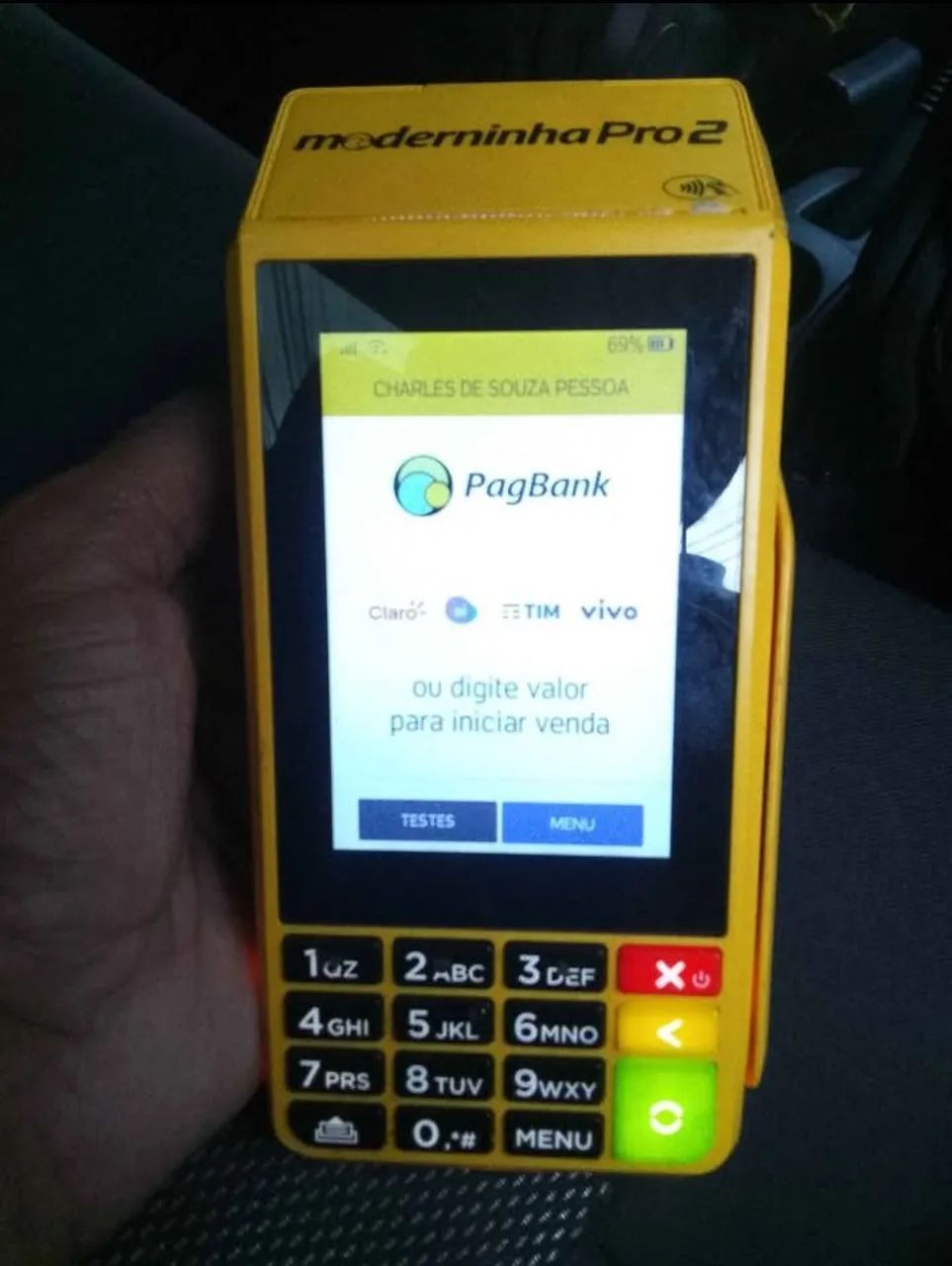 Maquininha PagSeguro pro 2 - Foto 5