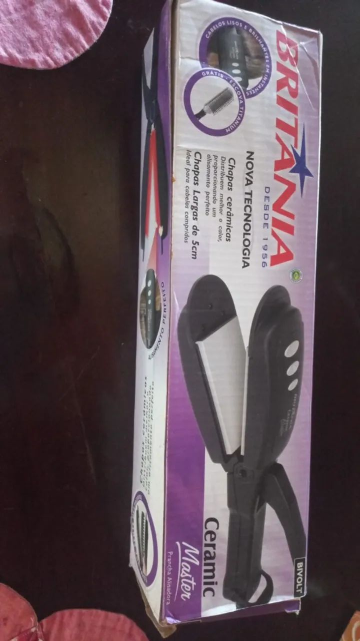 Prancha Alisadora Master Ceramic - Britânia - Foto 3