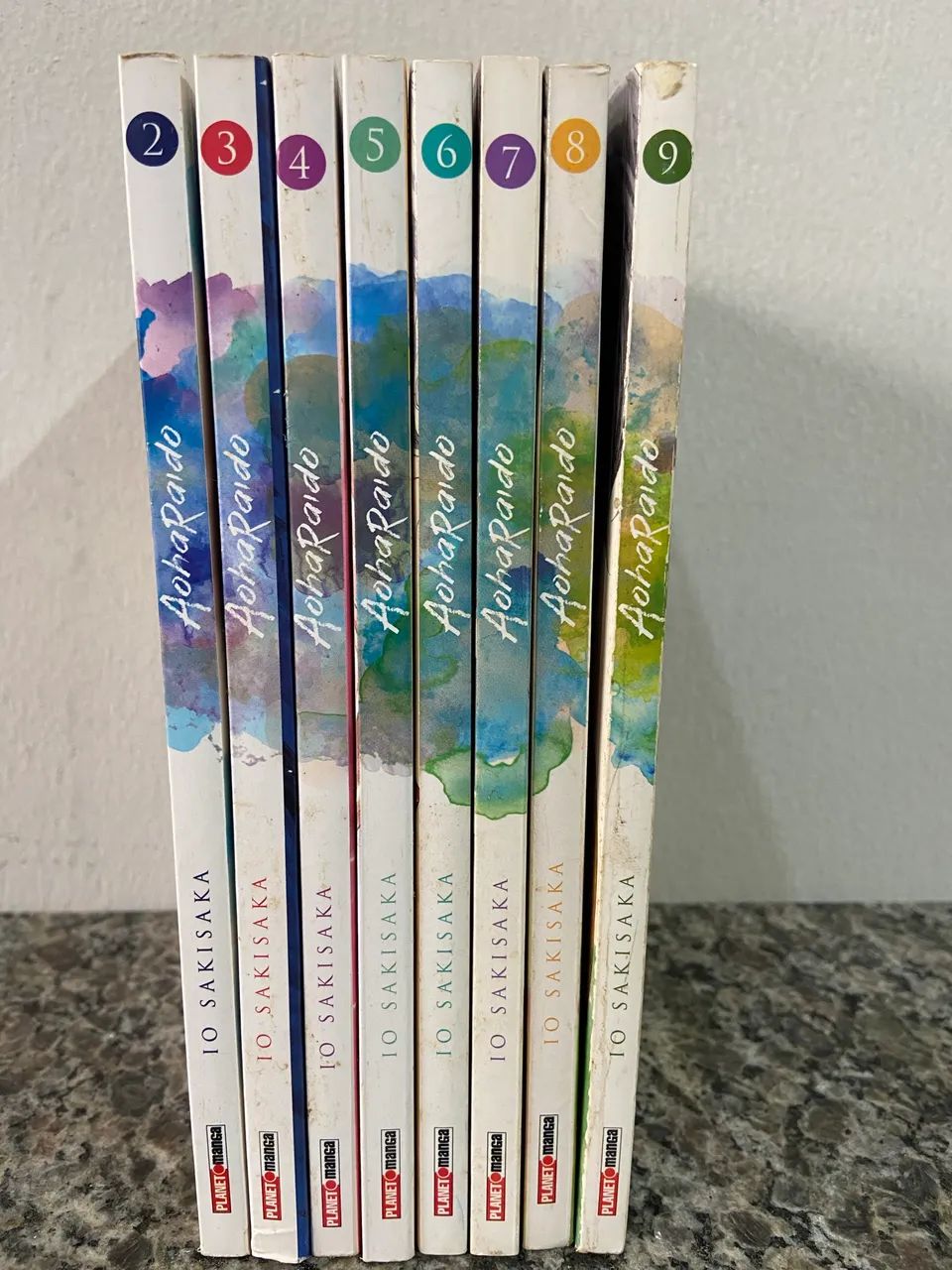 Mangá AohaRaido Vol. 2 ao 9