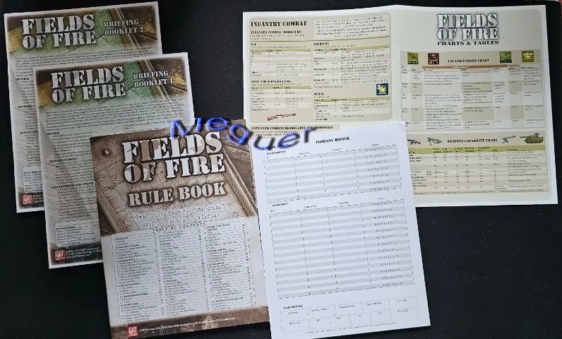 Fields of Fire Jogo de Tabuleiro Importado Inglês Boardgame Wargame - Foto 2