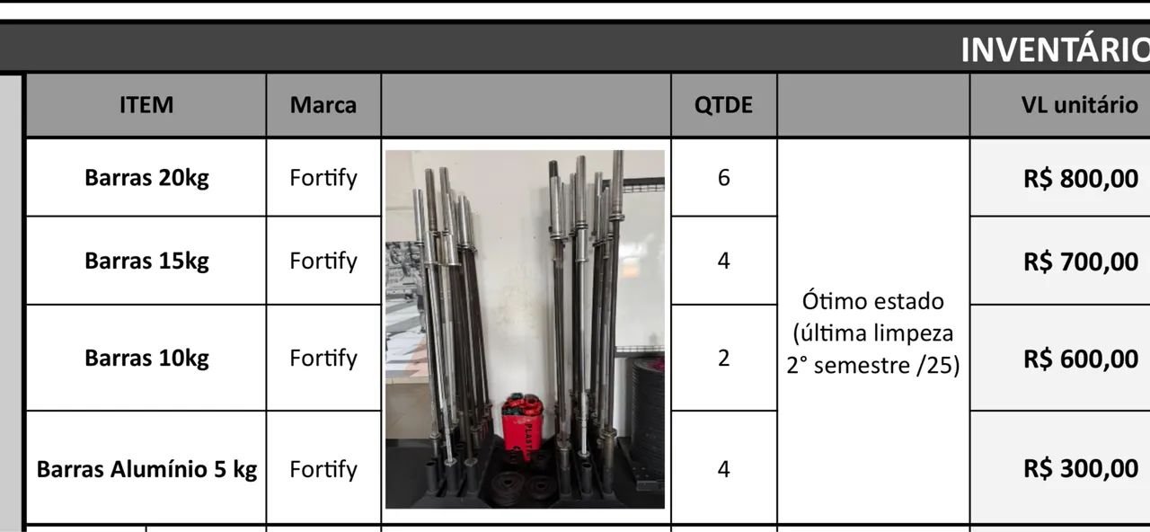 Barras olímpicas FORTIFY - Foto 3