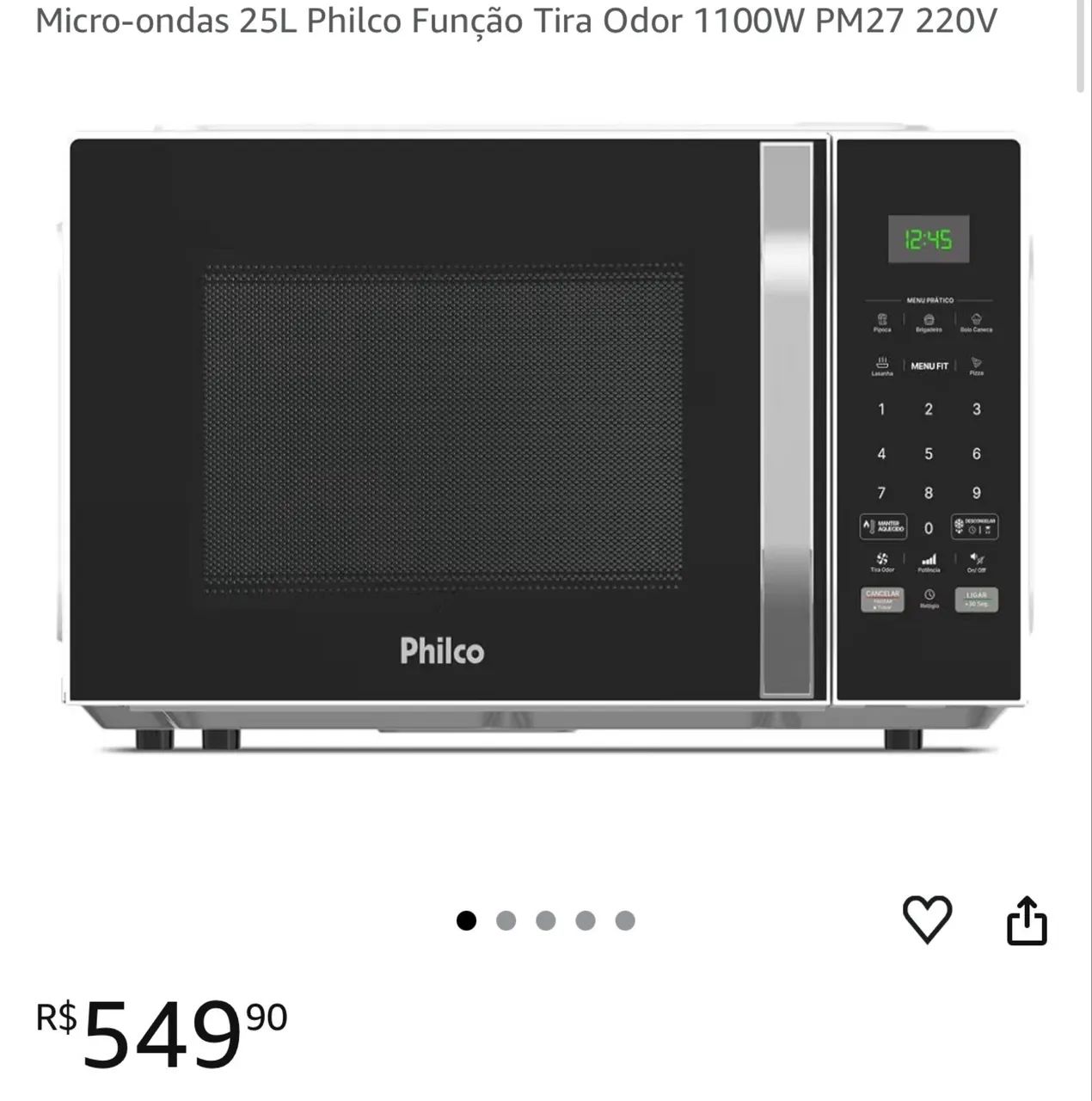 Microondas 25L Philco - Foto 4