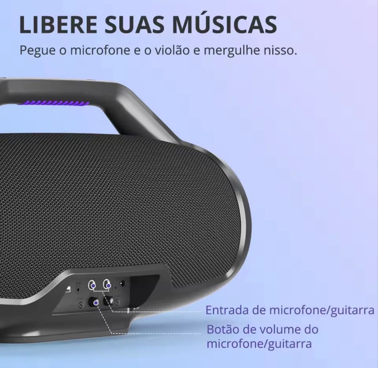 Caixa Bluetooth potente 1000wrms