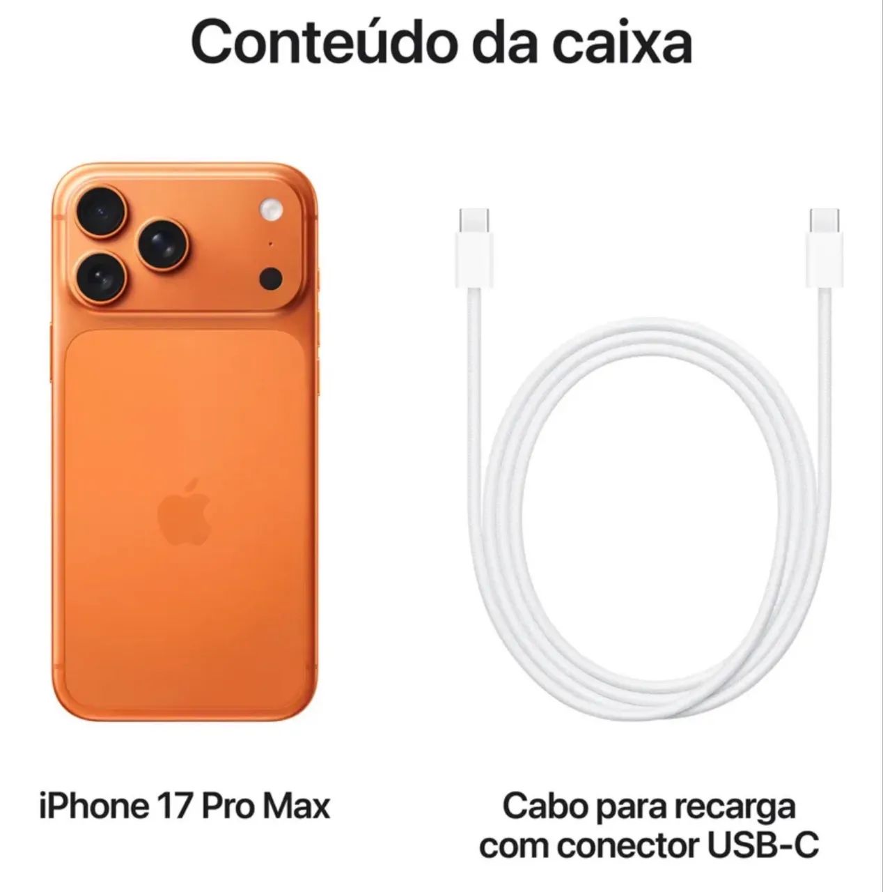 iPhone 17 pro max 256 novo lacrado - Foto 5