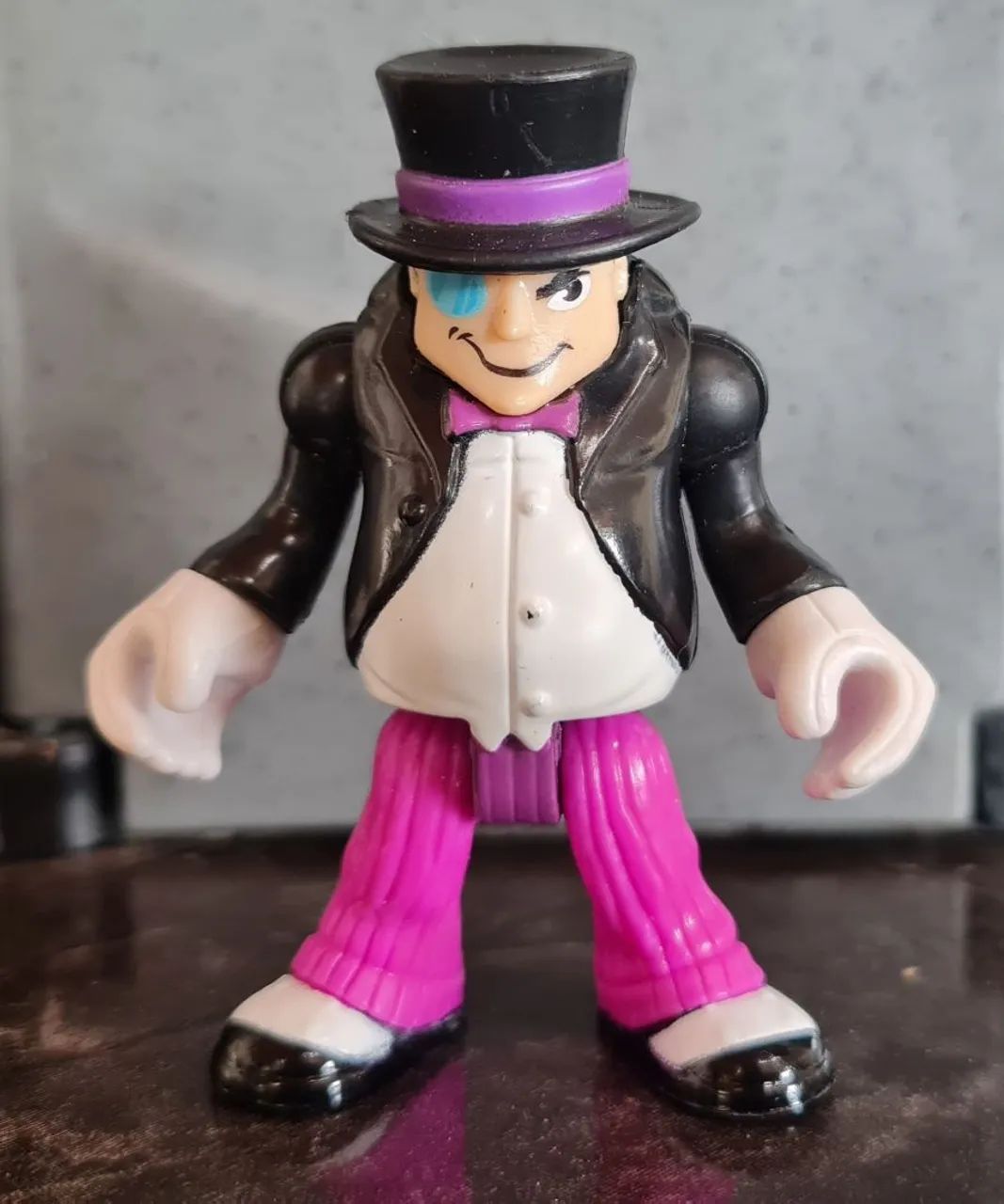 Pinguim, robin, mulher gato e charada imaginext 40 cada