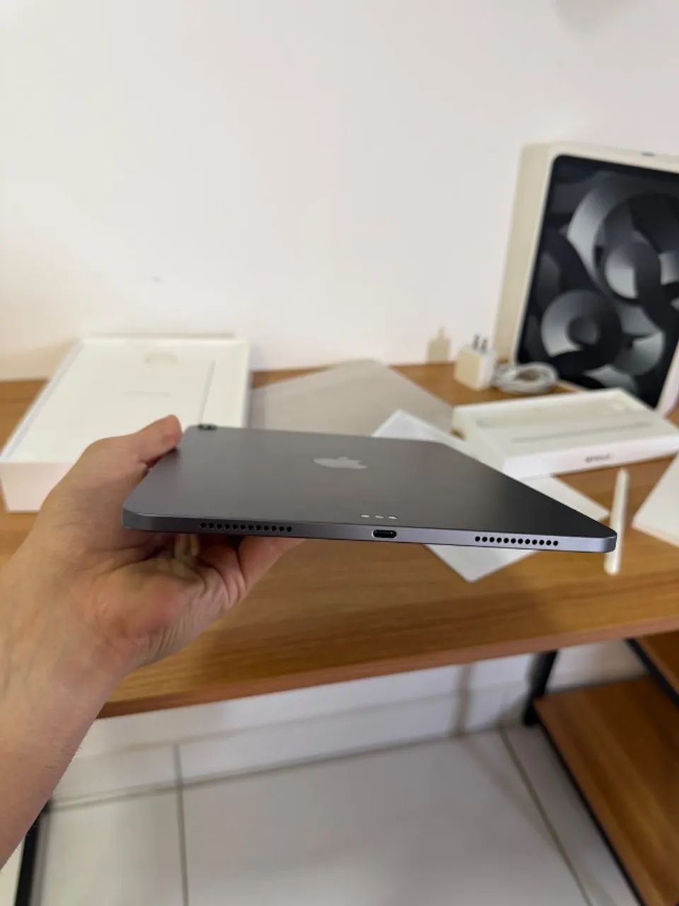 iPad Air M1 256GB Com Apple Pencil Original  - Foto 2