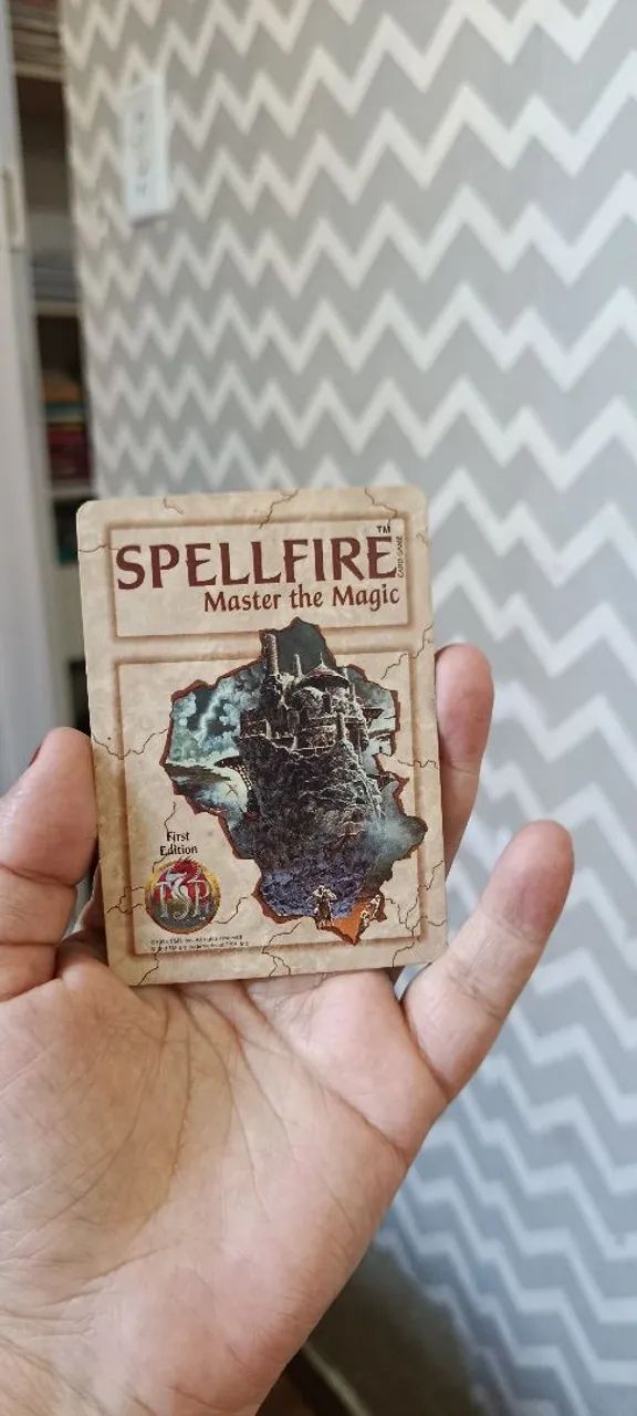 Carta Spellfire Coral Kingdom D&D 1994 11/100 - Foto 2
