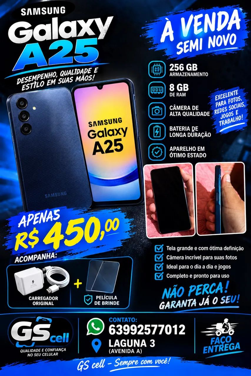 Vendo galaxy A25 