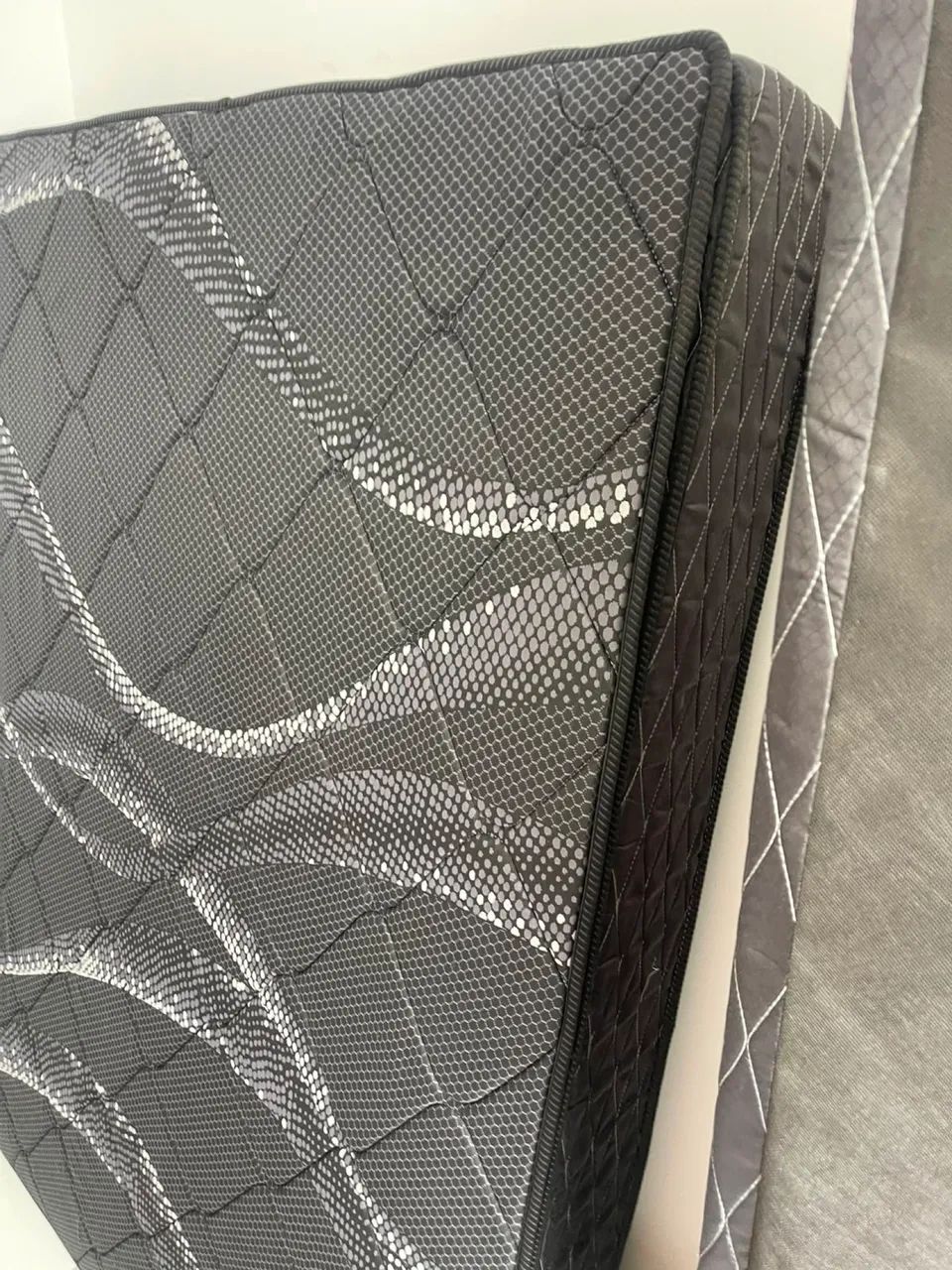 Cama box casal black 