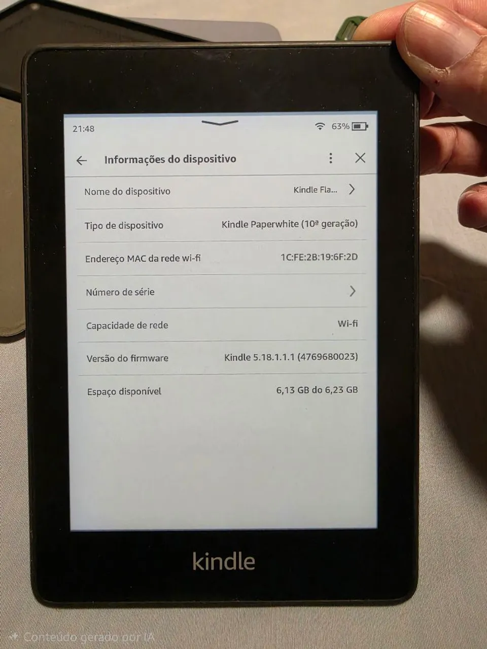 Kindle Paperwhite 11 polegadas 32gb - Tablets e E-Readers