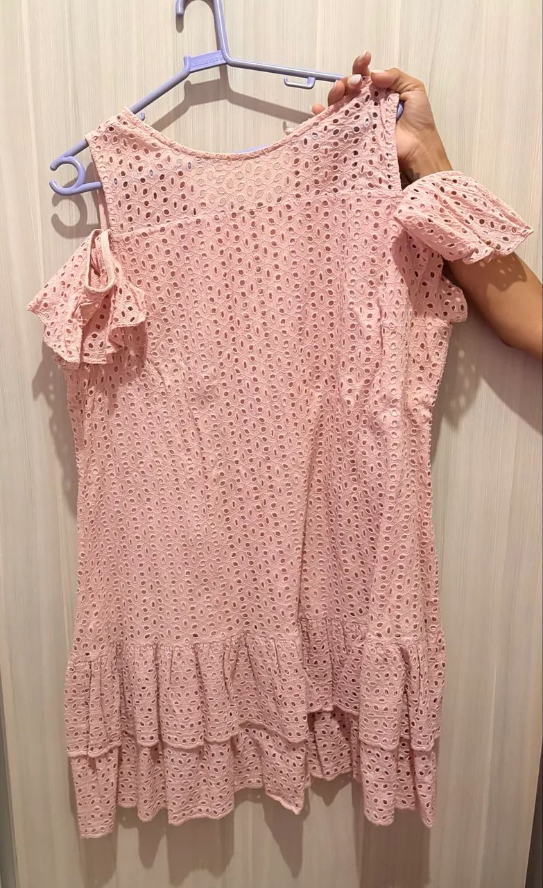 Vestido rosa infantil 