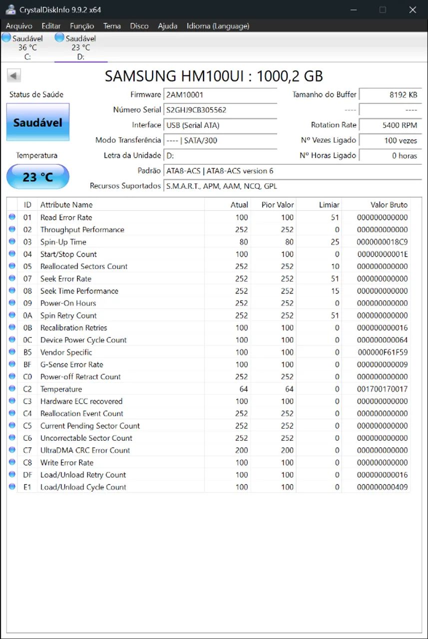 HDD Externo Verbatim 1TB Modelo AC1TB - Foto 2