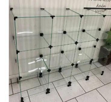 Balcão de atendimento em vidro modulado  - Foto 2