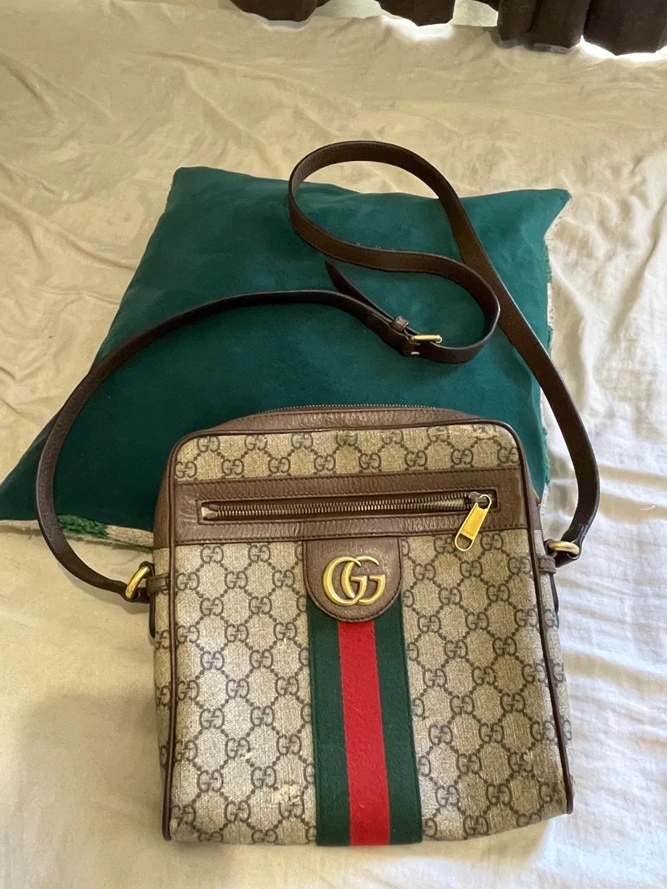 Bolsa Gucci Original GG Supreme Transversal Clássica