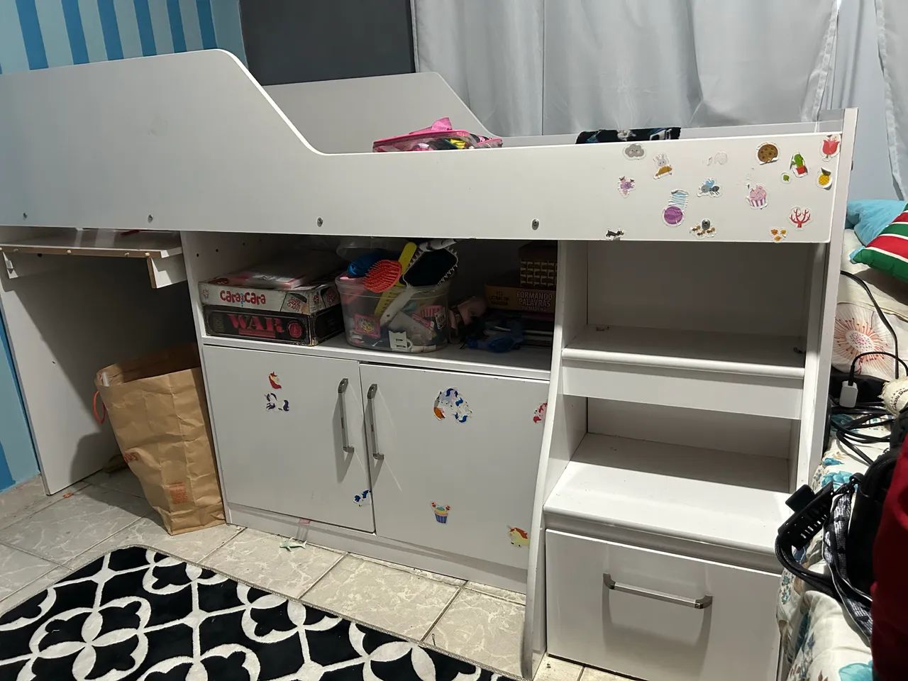 Cama solteiro infantil 