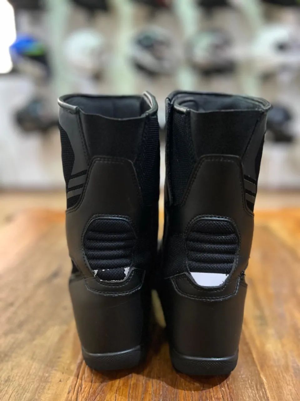 Bota Para Moto Tcx Big Trail Ventilada Zephyr Preta - Peças para