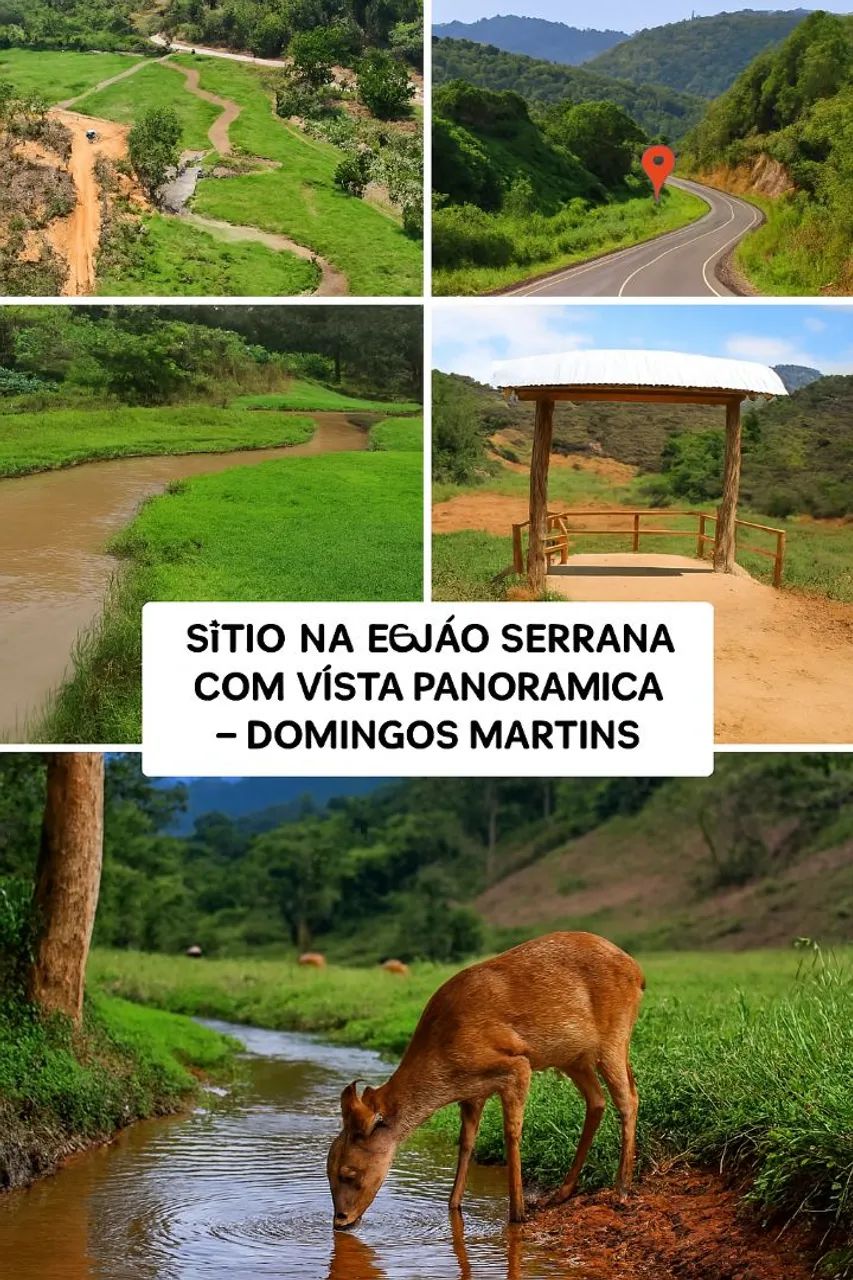 INVISTA OU VIVA NAS MONTANHAS DOMINGOS MARTINS, VISTA DEFINITIVA, partir de R$ 50 MIL