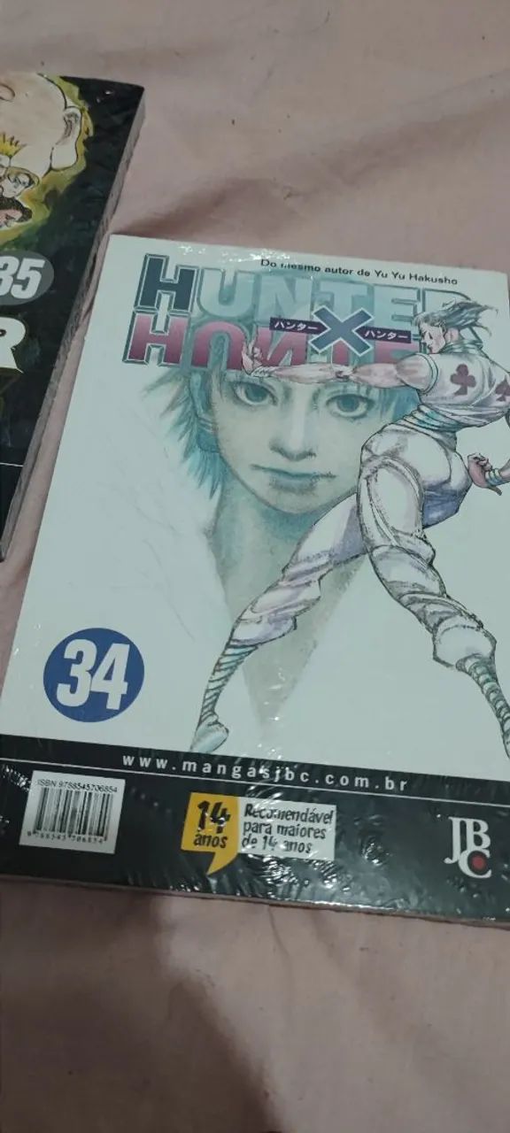 Hunter x Hunter vol 34 lacrado - Foto 2