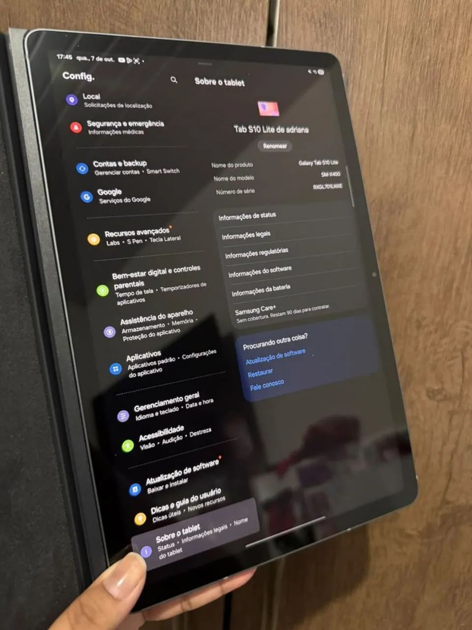 SAMSUNG GALAXY S10 TAB LITE - Foto 2