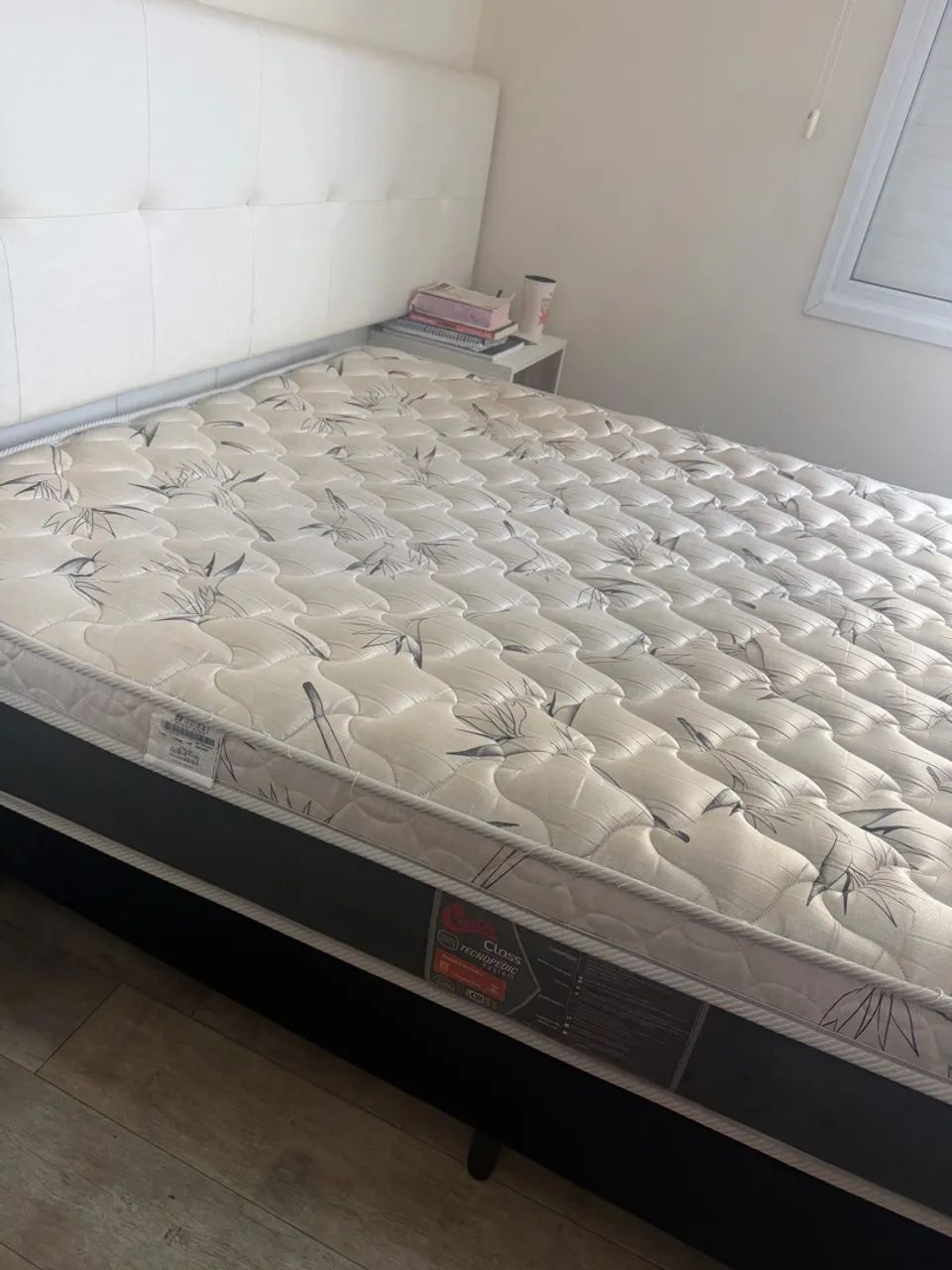 Cama box casal e colchão  - Foto 5