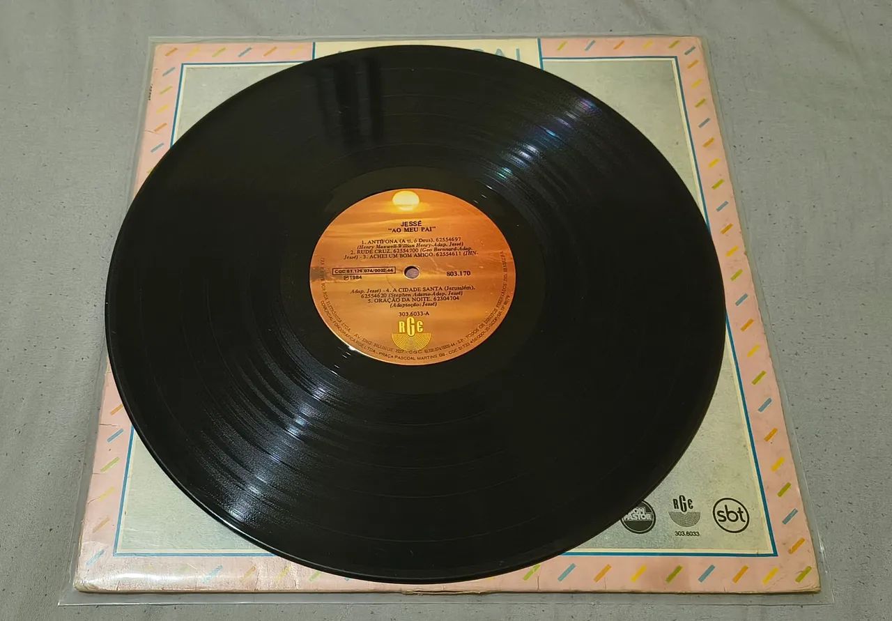 LP Vinil Jessé Ao Meu Pai  - Foto 4