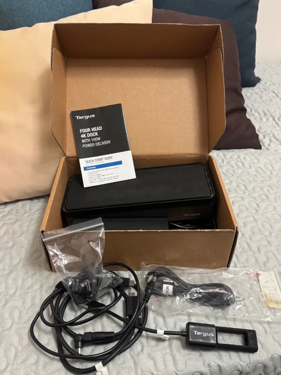 Usb-c Universal Dv4k Docking Station 100w Quad 4k - Foto 3