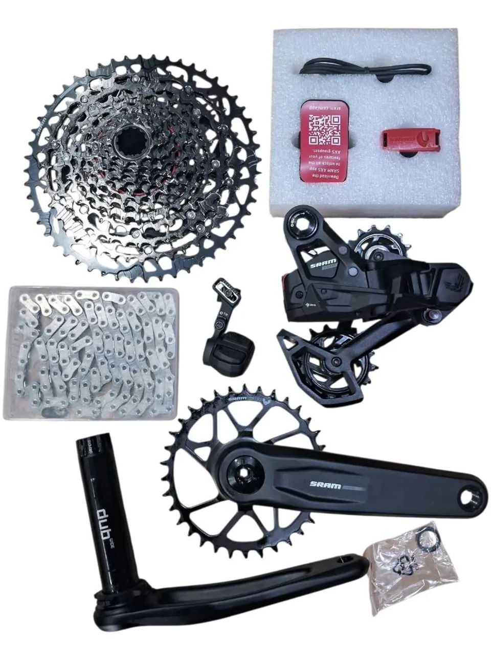 Grupo Sram S1000 T-type eletrônico 12v completo