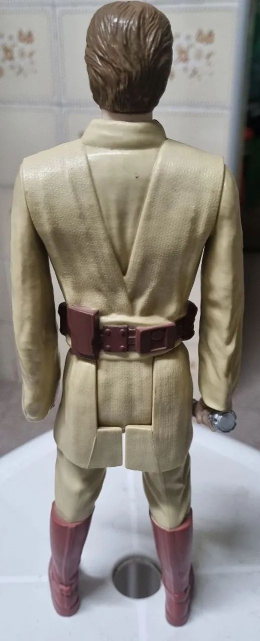  boneco obi wan kenobi - 30 cm - star wars - Foto 2
