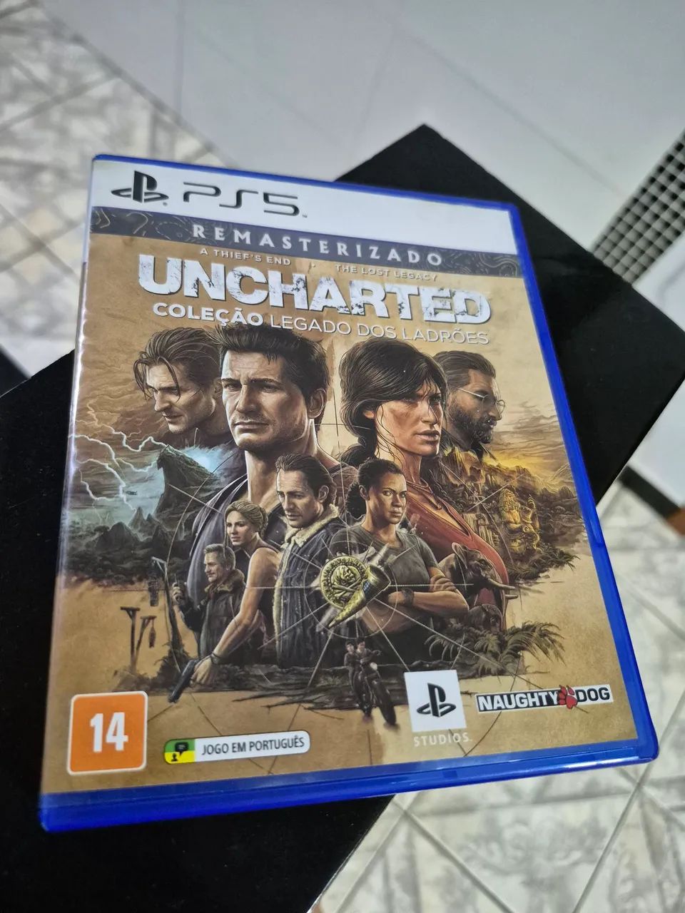 Jogo Uncharted Collection Remasterized PS5