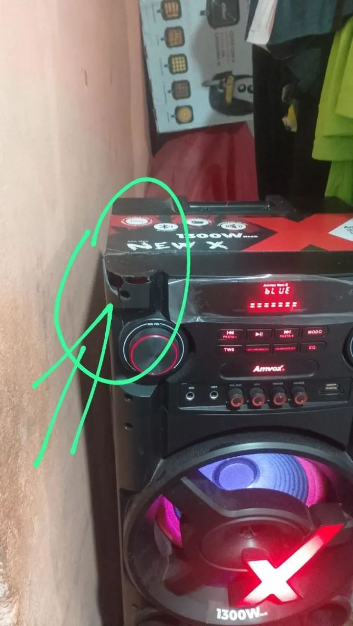 Caixa de som amvox 1300W - Foto 2