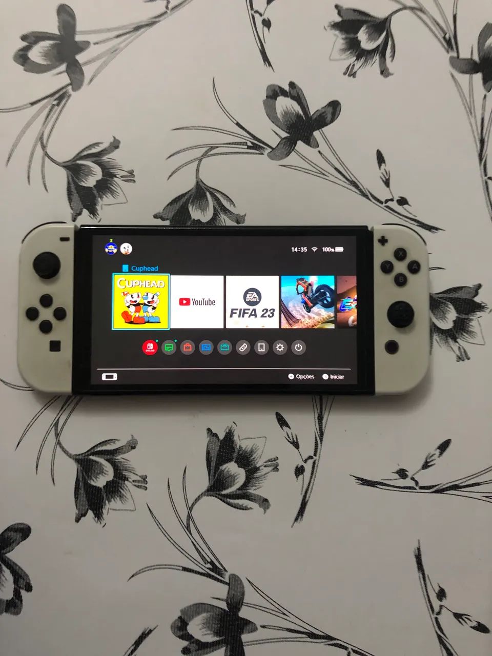 Nintendo swith oled branco  - Foto 5
