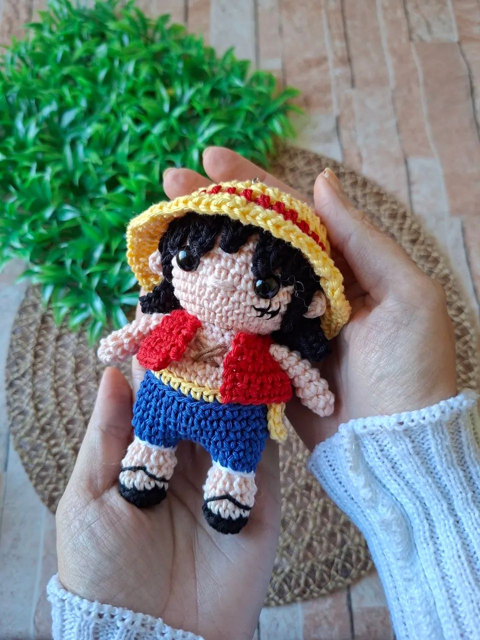 Luffy amigurumi  - Foto 3