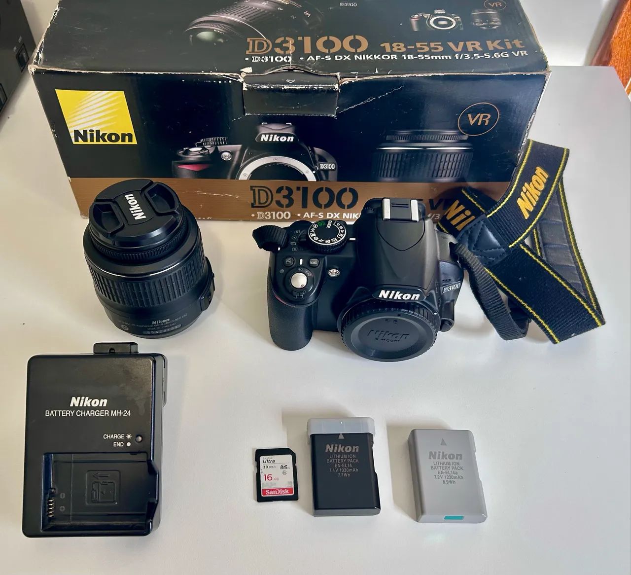 Nikon D3100 + 18-55mm VR | Excelente conjunto - Câmeras e