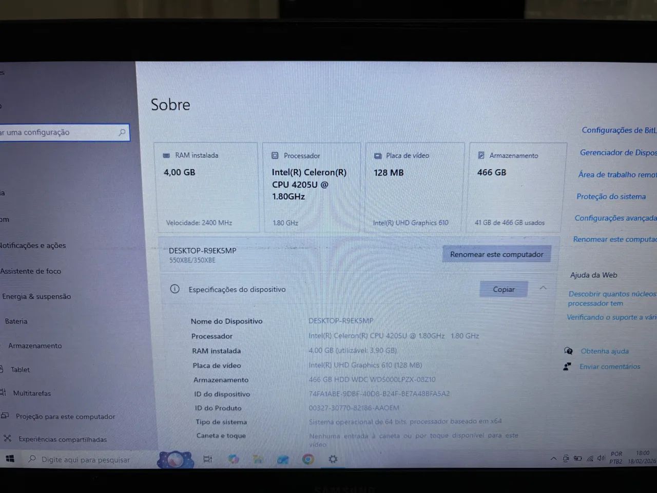 Notebook Samsung Np350 - Foto 2