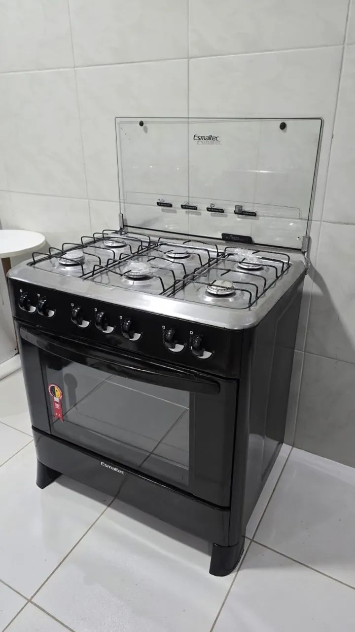 Fogão 6 bocas Esmaltec