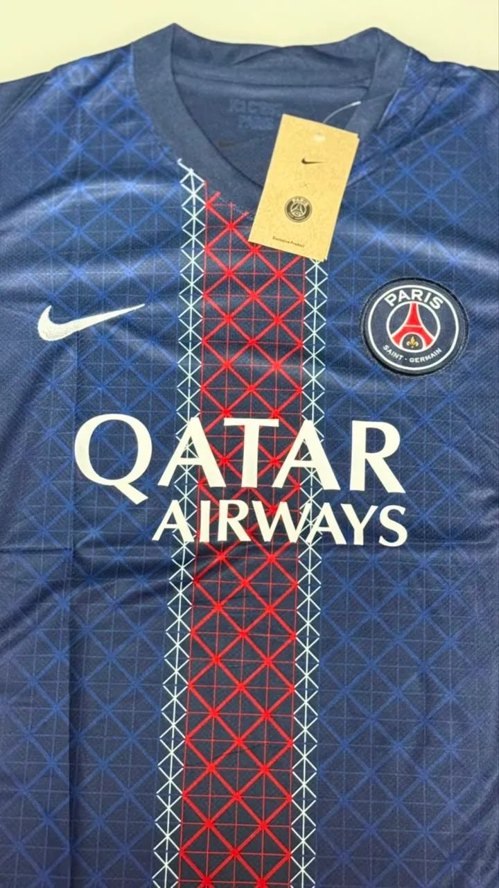 Camisa Paris Saint Germain Casa 2025-2026 Torcedor - Foto 3
