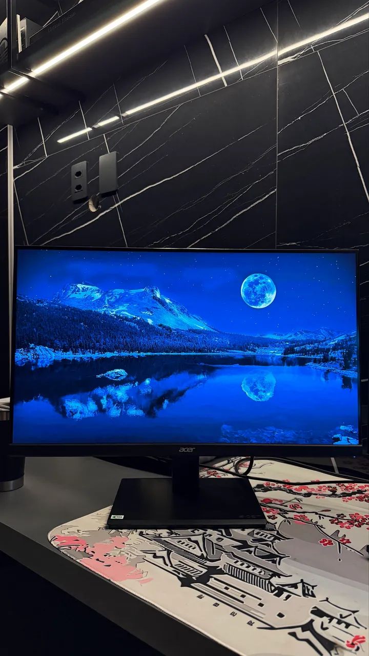 Monitor Gamer Acer 27 IPS Full HD 75Hz V277 - Excelente Estado - Foto 2